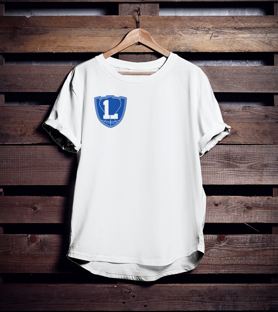 One Last L 3.5.22 Blue Shield Emblem T-Shirt