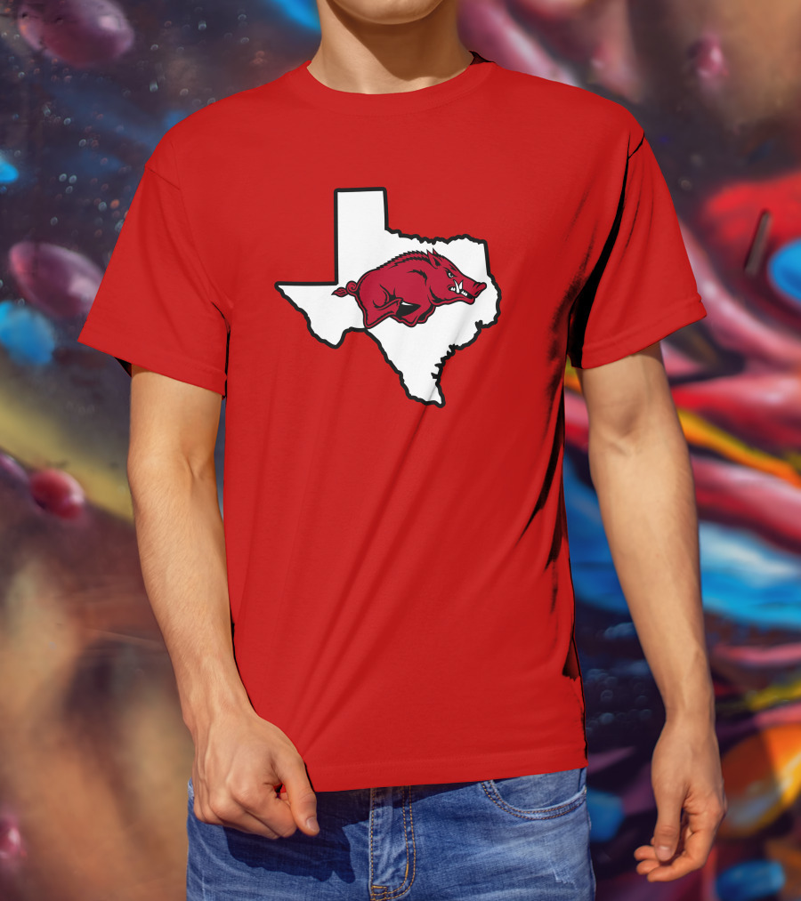 Texas Strong Hog In State T-Shirt