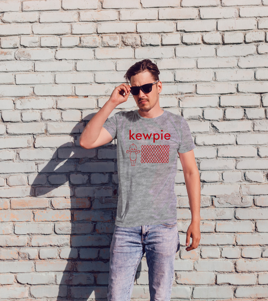 Kewpie Mayo Doll Red Net T-Shirt