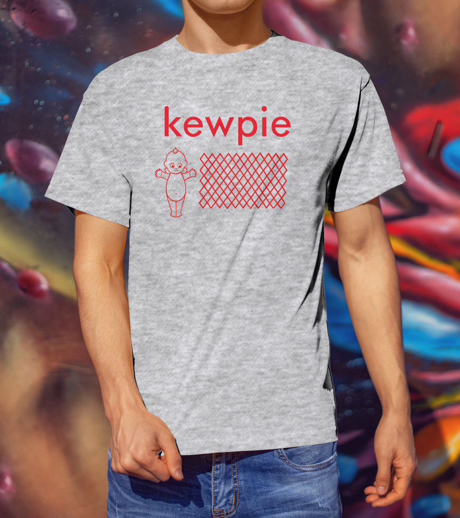 Kewpie Mayo Doll Red Net T-Shirt