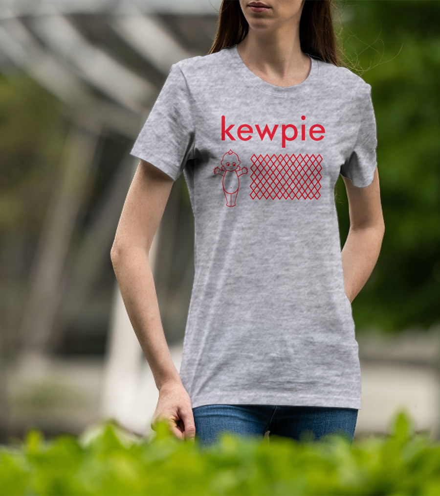 Kewpie Mayo Doll Red Net T-Shirt
