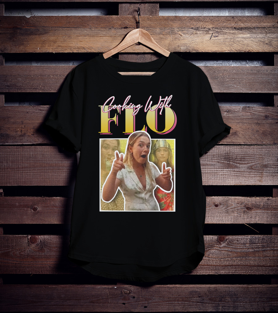 Florence Pugh Brasil Cooking With Flo Playful Photoshoot Collage T-Shirt