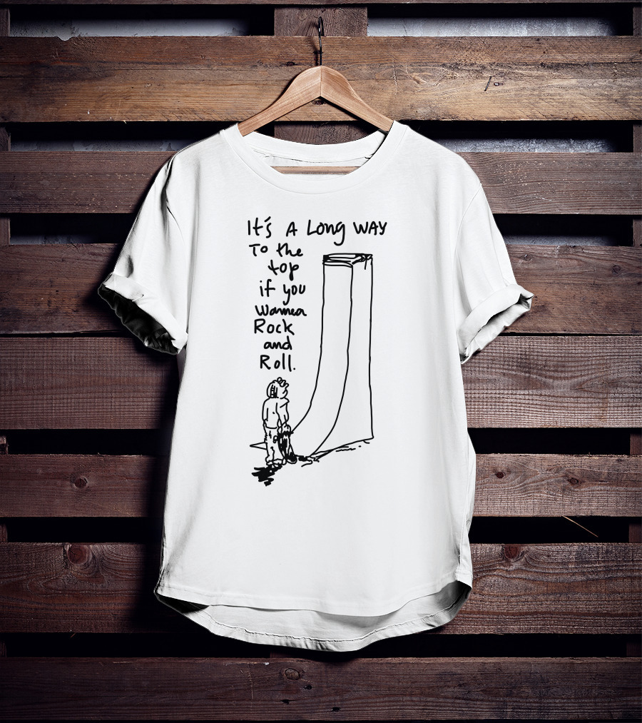 Manuela Polar Skate Co It's A Long Way To The Top Rock'n'roll T-Shirt