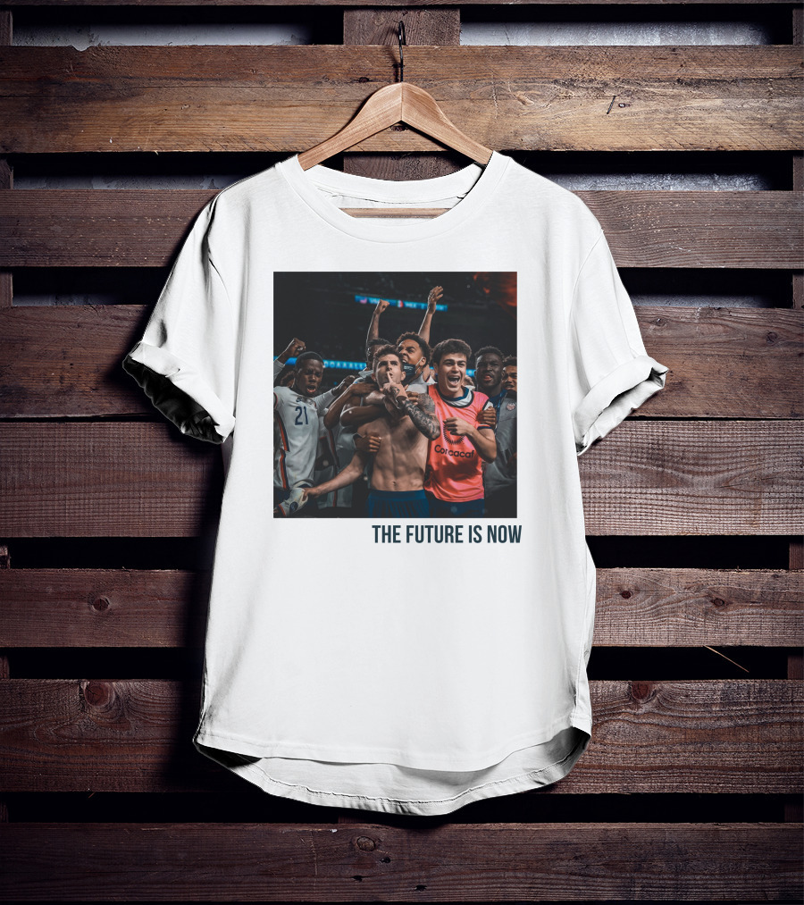The Future Is Now USA Soccer CONCACAF Celebratory Moment T-Shirt