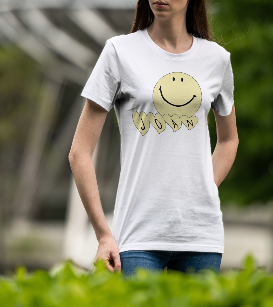 Happyhead Smiley Face Joan Love Hearts T-Shirt
