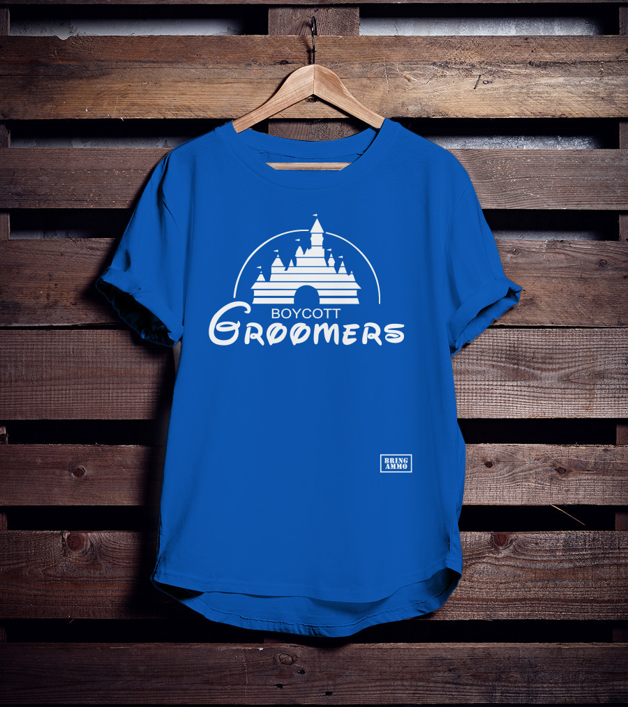 Boycott Groomers Bring Ammo Castle T-Shirt