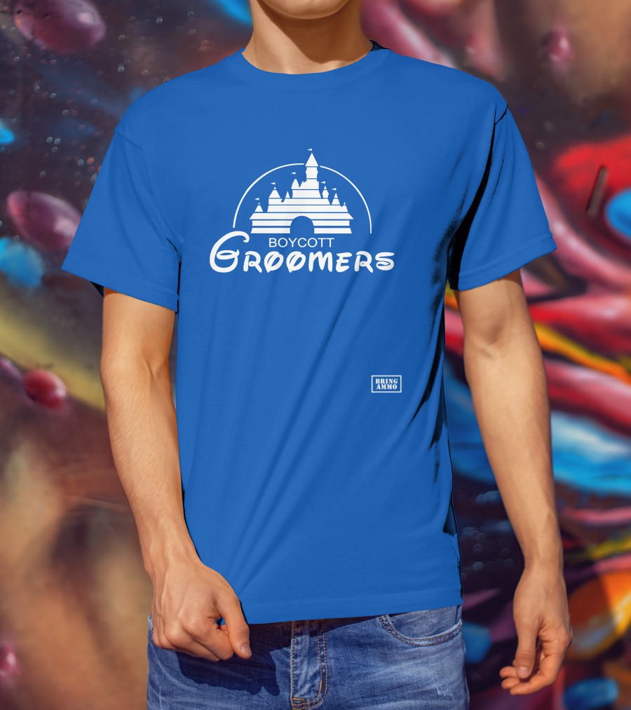 Boycott Groomers Bring Ammo Castle T-Shirt