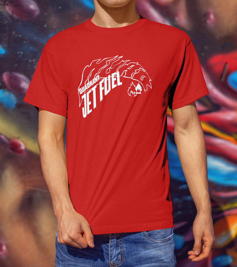 Quadrant Jet Fuel Flame T-Shirt