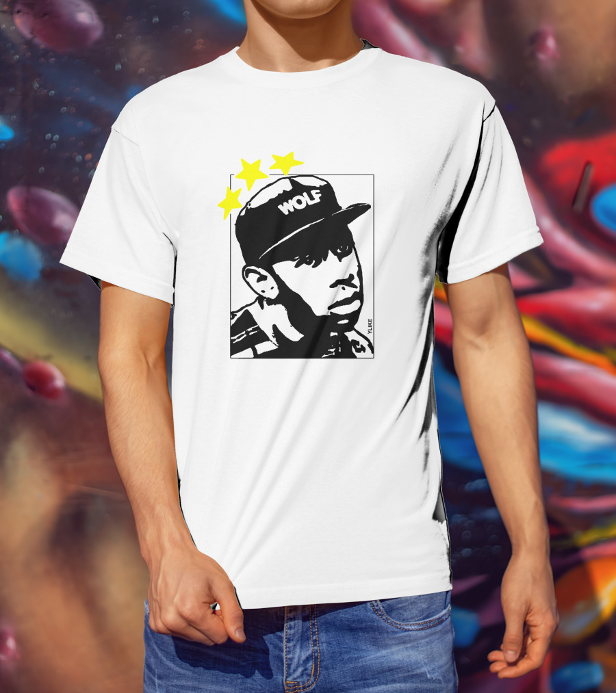 I <3 TYLER WOLF Hat Yellow Stars T-Shirt