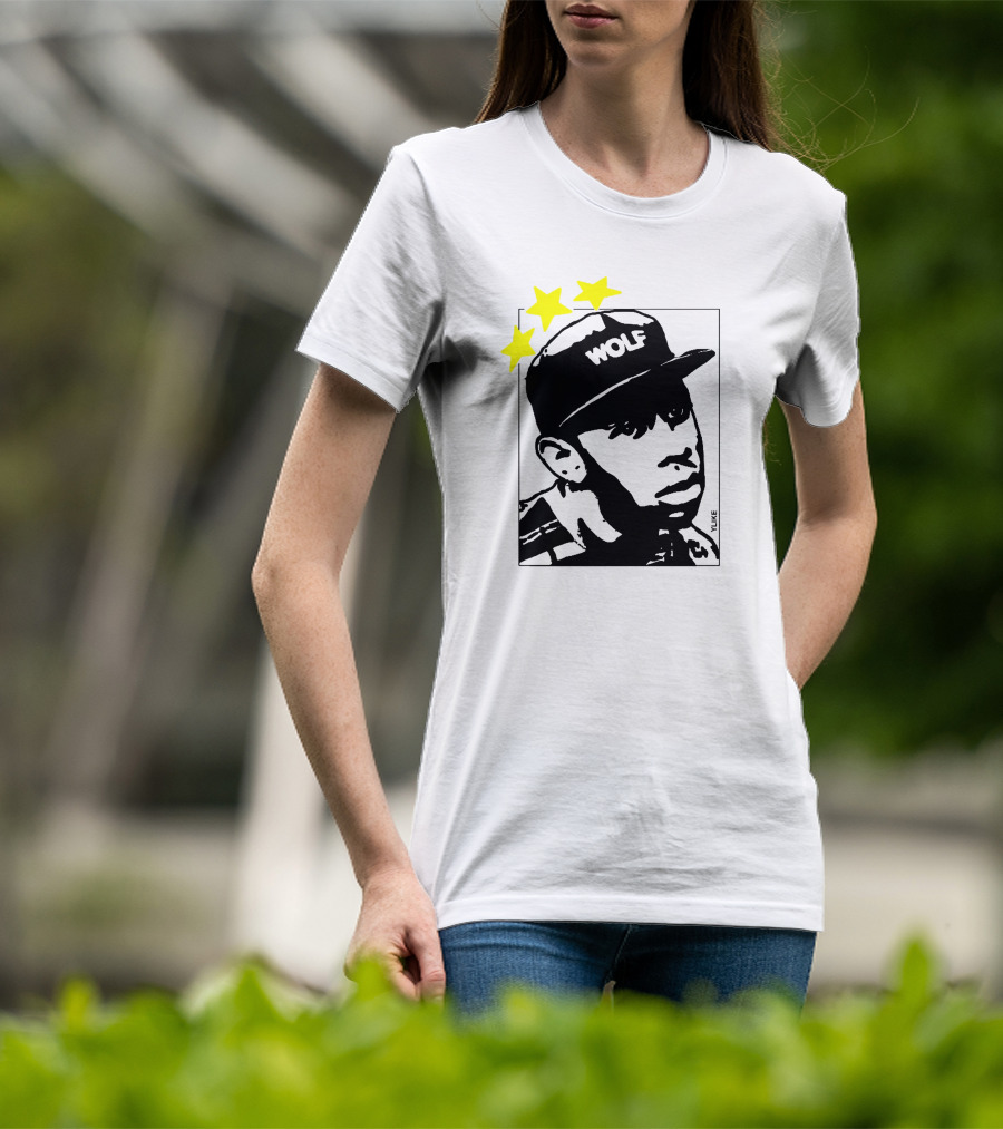 I <3 TYLER WOLF Hat Yellow Stars T-Shirt