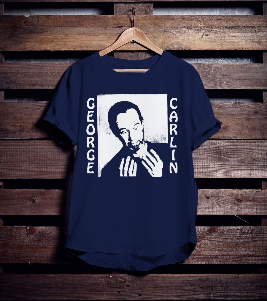 Wyco Vintage Shop Channing Tatum George Carlin It Only Hurts When I Think T-Shirt