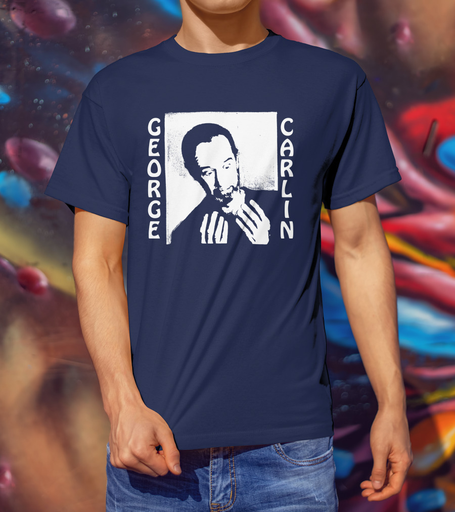 Wyco Vintage Shop Channing Tatum George Carlin It Only Hurts When I Think T-Shirt