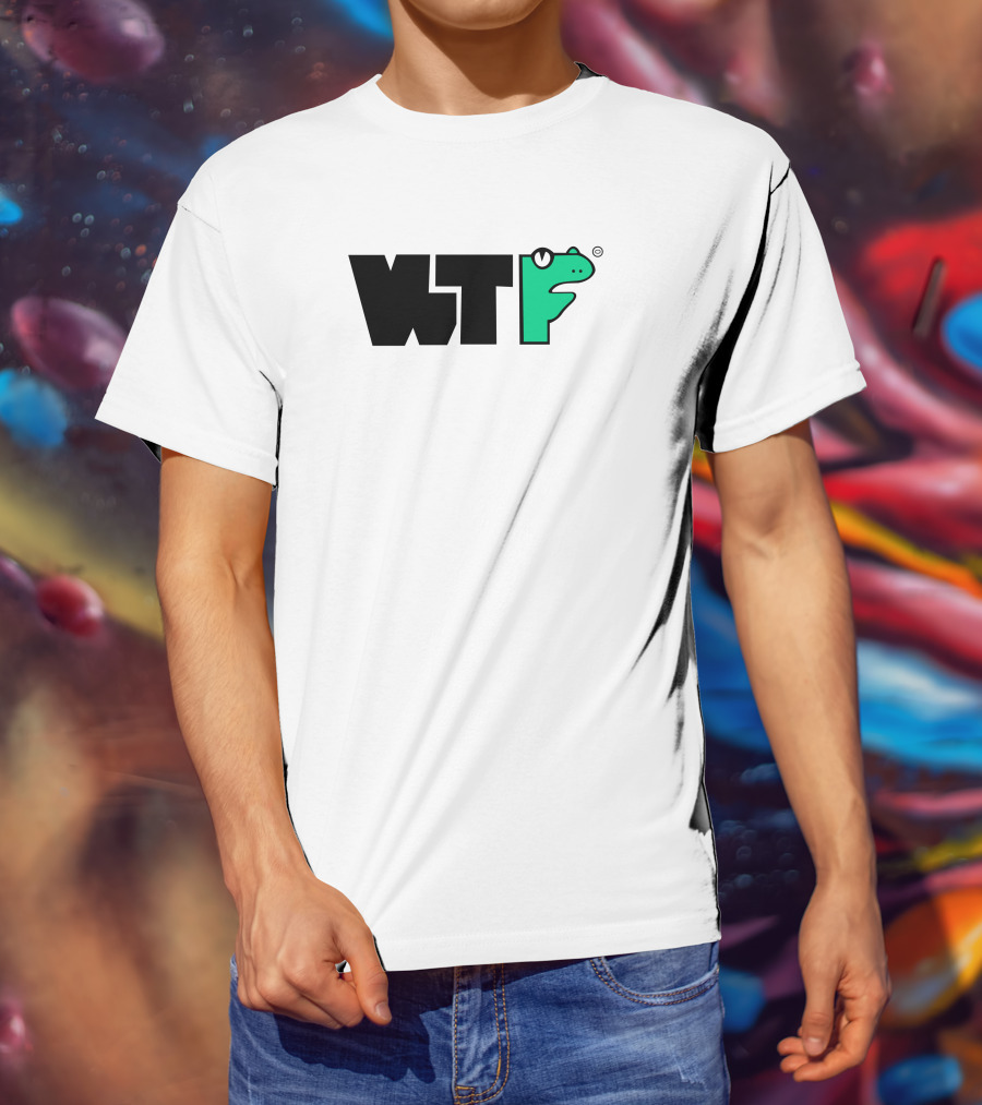 Gleam Store WTF What The Frog T-Shirt