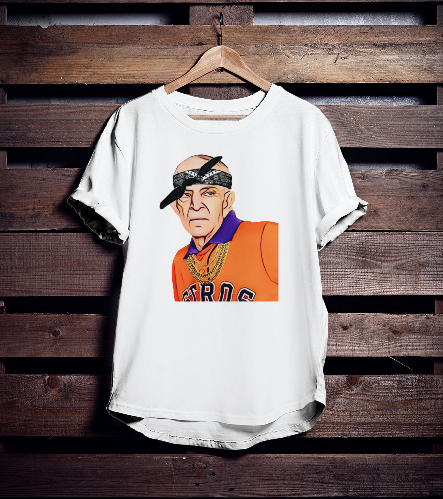 Mattress Mack Astros Bandana Chains T-Shirt