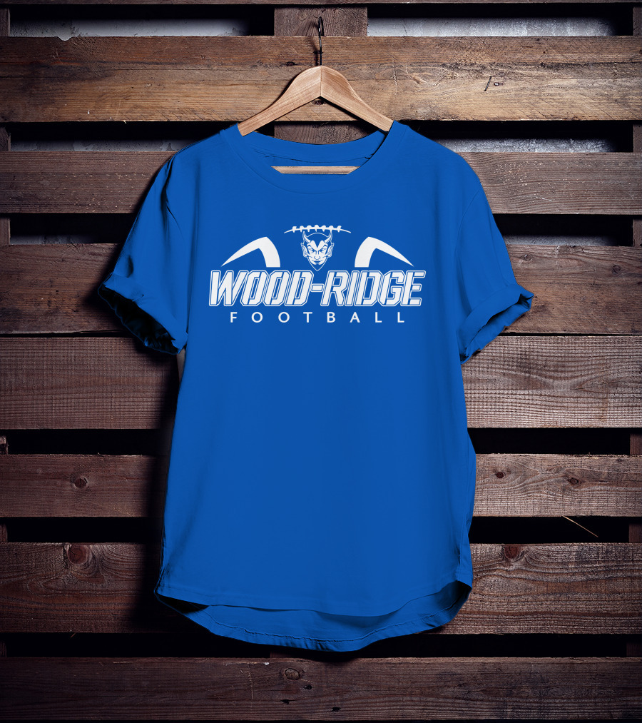 Wood-Ridge Football Blue Devils Team T-Shirt