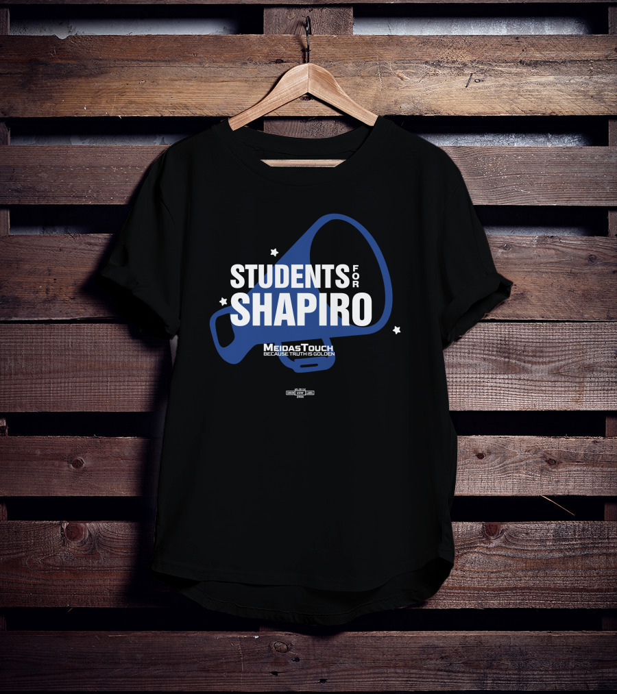 Students For Shapiro MeidasTouch Because Truth Is Golden T-Shirt