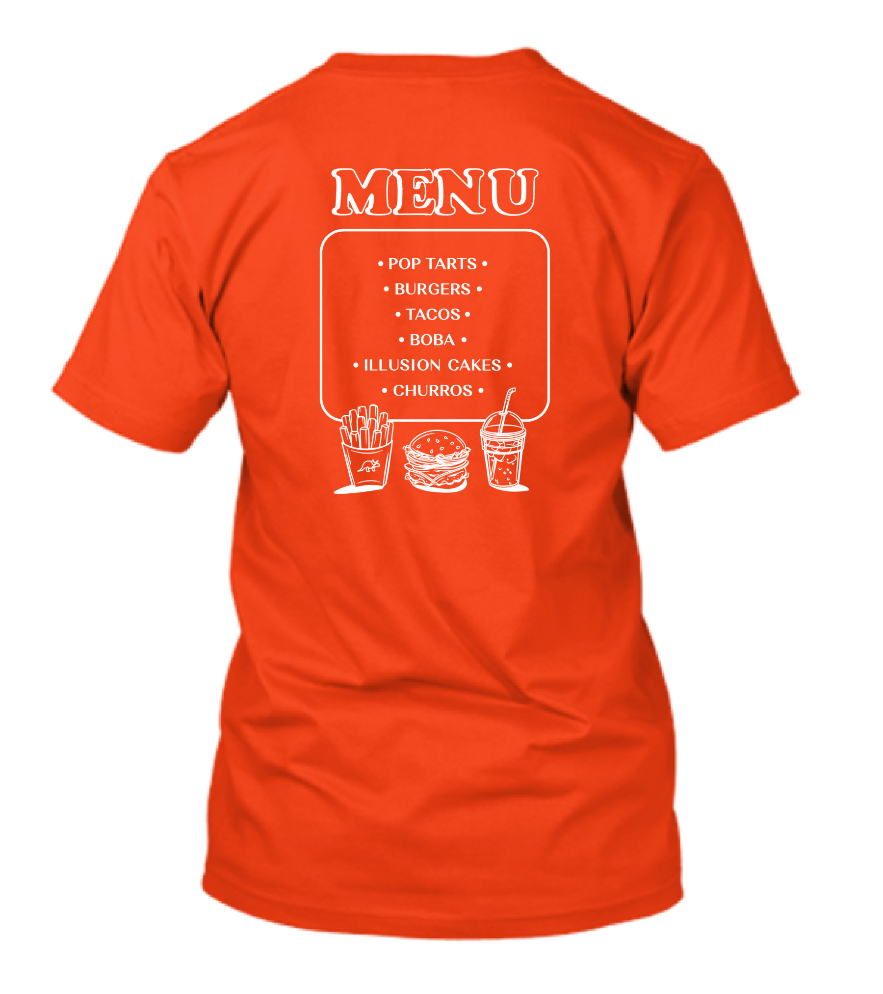 Without A Recipe The Try Guys Merch Burger Fries Drink T-Shirt