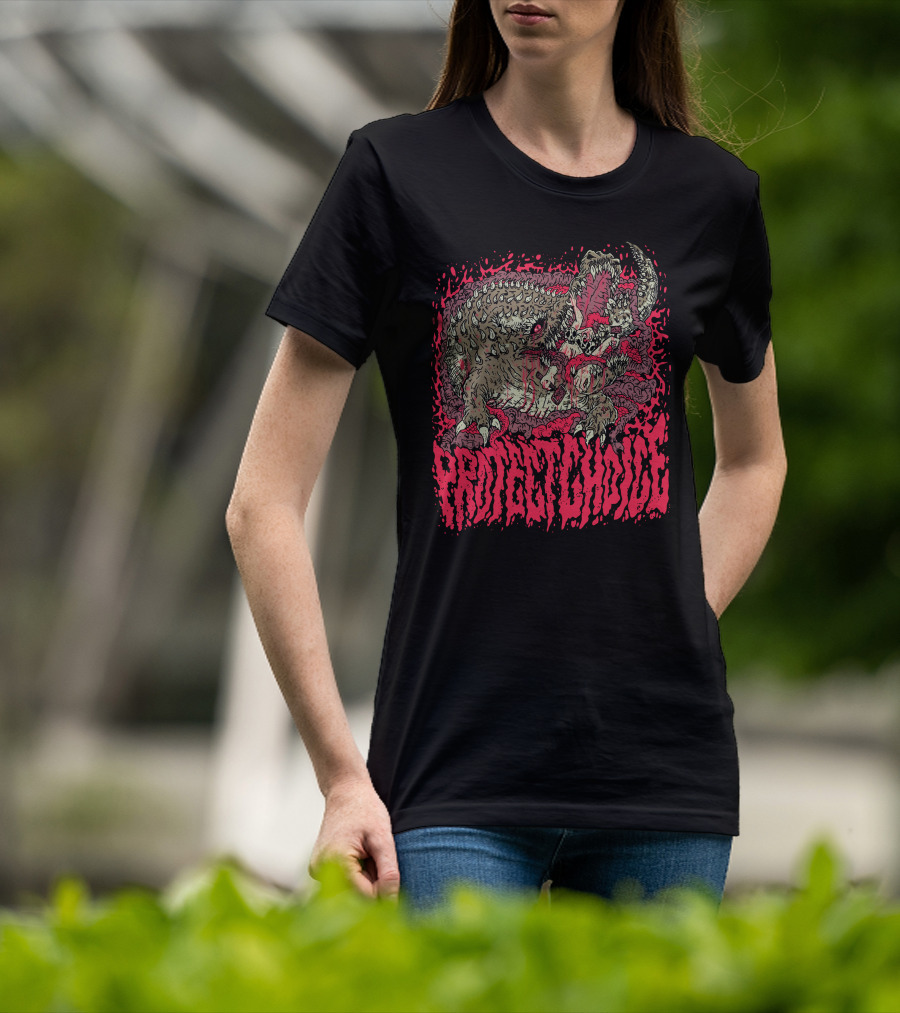 Protect Choice Fierce Gator Attack Scene T-Shirt