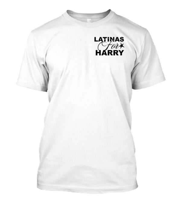 Latinas For Harry Star T-Shirt