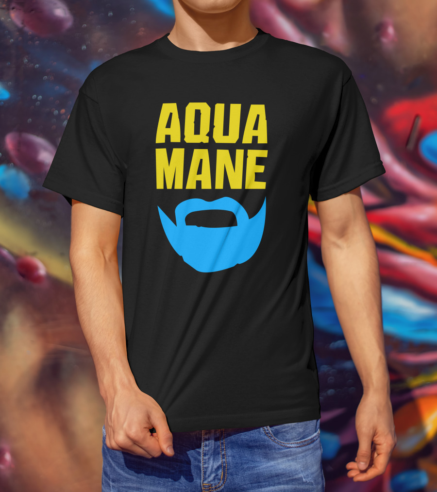 Memphis Grizzlies Aqua Mane Beard T-Shirt