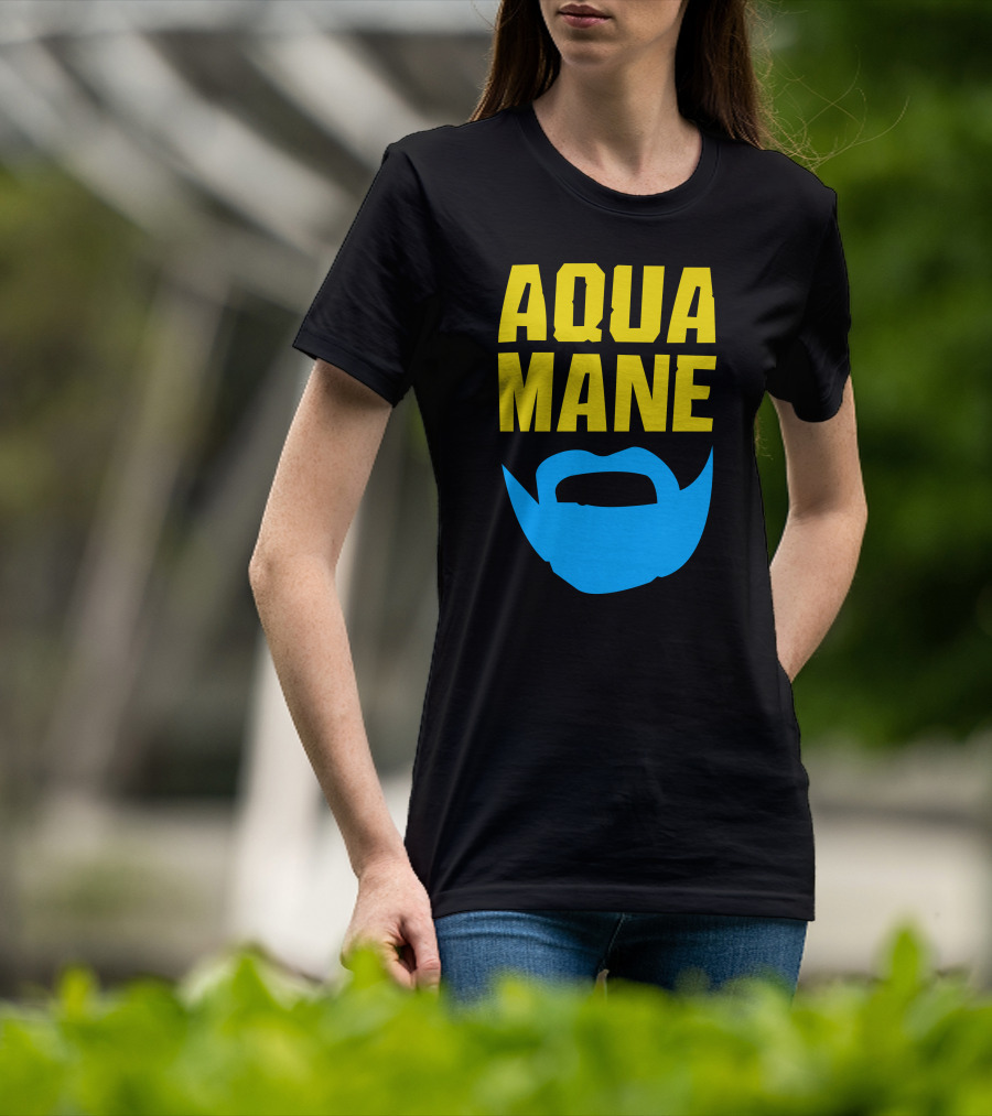 Memphis Grizzlies Aqua Mane Beard T-Shirt
