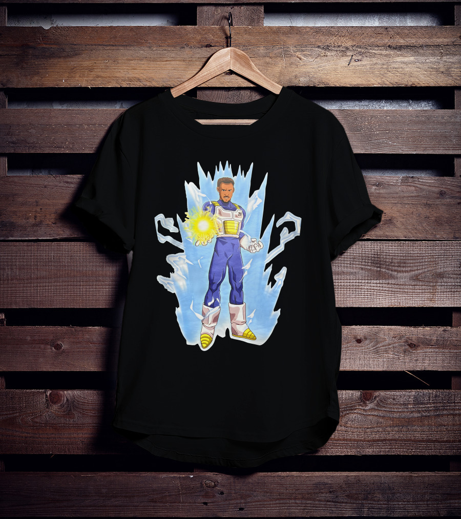 Daniel Gafford Dragon Ball Z Saiyan Warrior Energy Burst T-Shirt