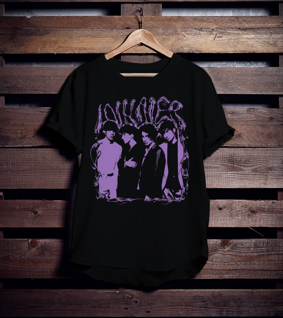 Inhaler Band Purple Photo T-Shirt