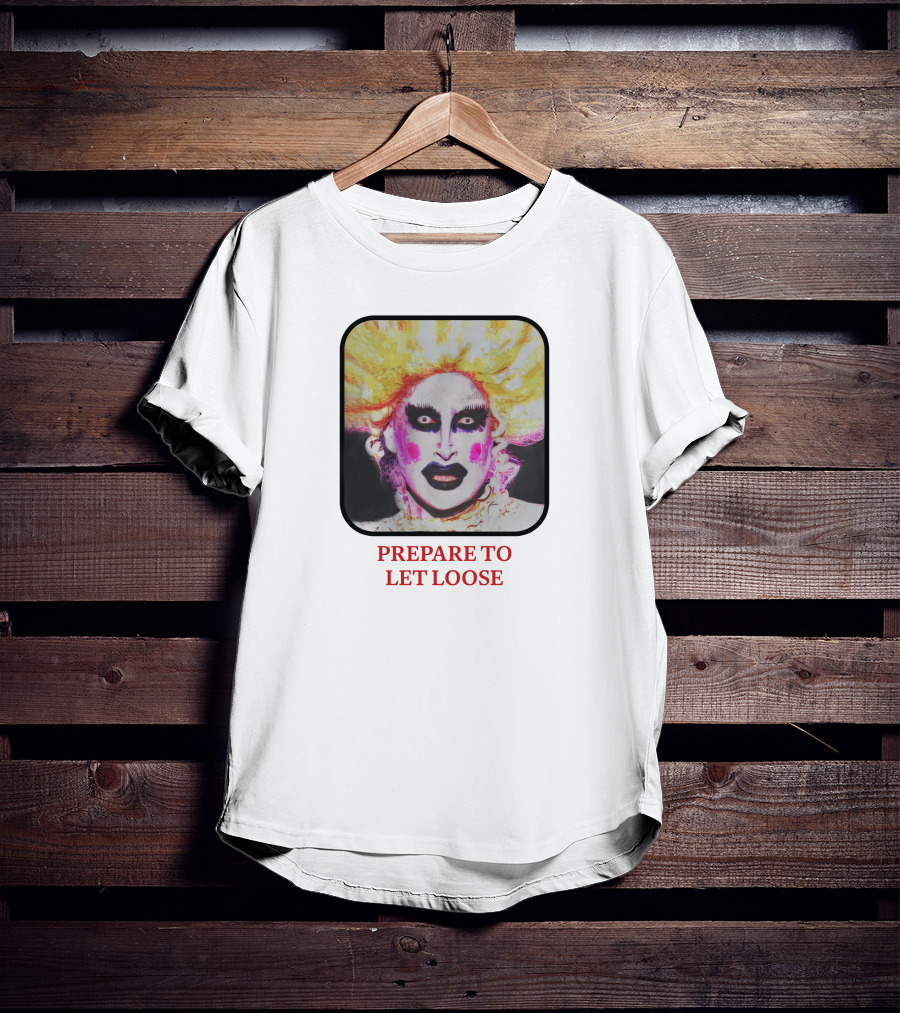 Prepare To Let Loose Dramatic Expression T-Shirt