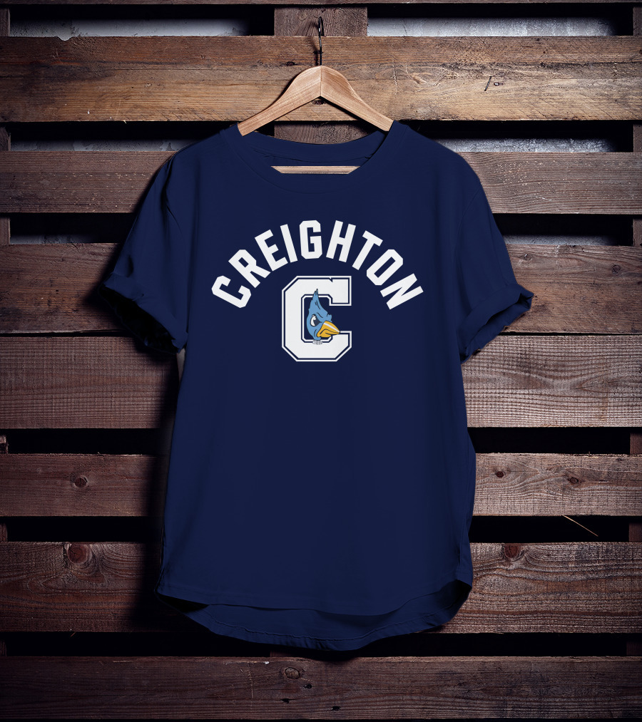 Creighton Bluejays Vintage Logo Classic C Emblem T-Shirt