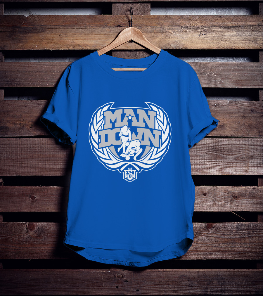 Man Down Team Spence Boxing Laurel Crest T-Shirt