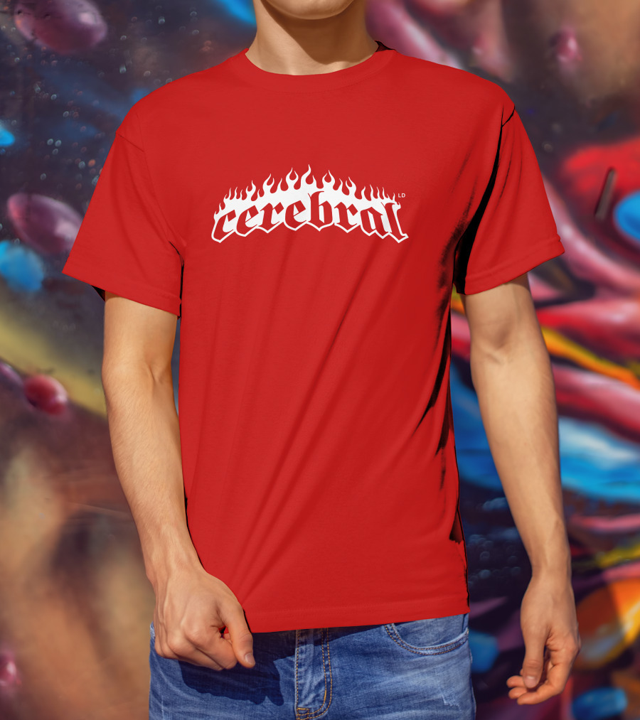 Lucy Dacus Merch Cerebral Flame Design LD T-Shirt