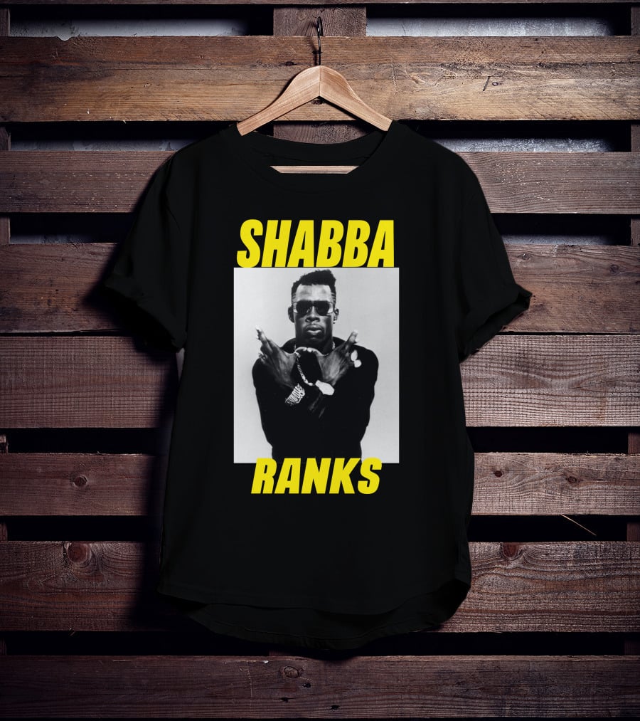 SHABBA RANKS Iconic Crossed Arms Pose T-Shirt