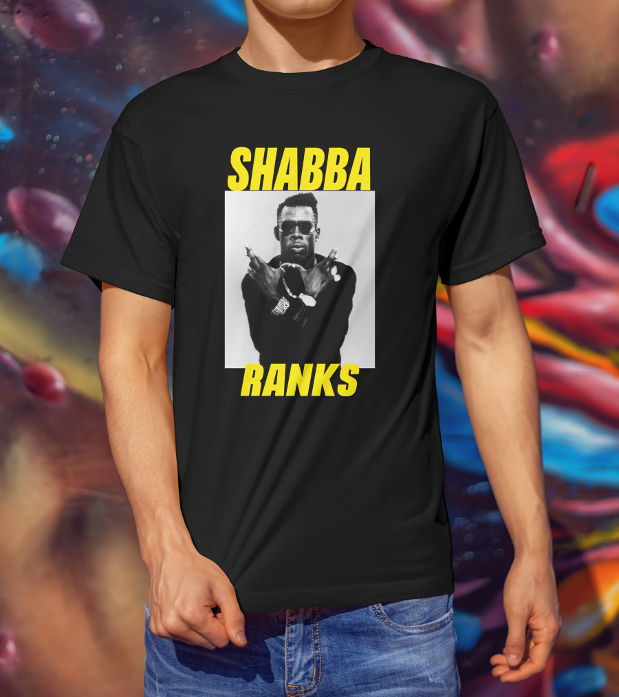 SHABBA RANKS Iconic Crossed Arms Pose T-Shirt