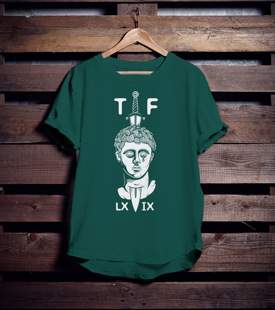 Task Force 69 Roman Statue Sword LX IX T-Shirt