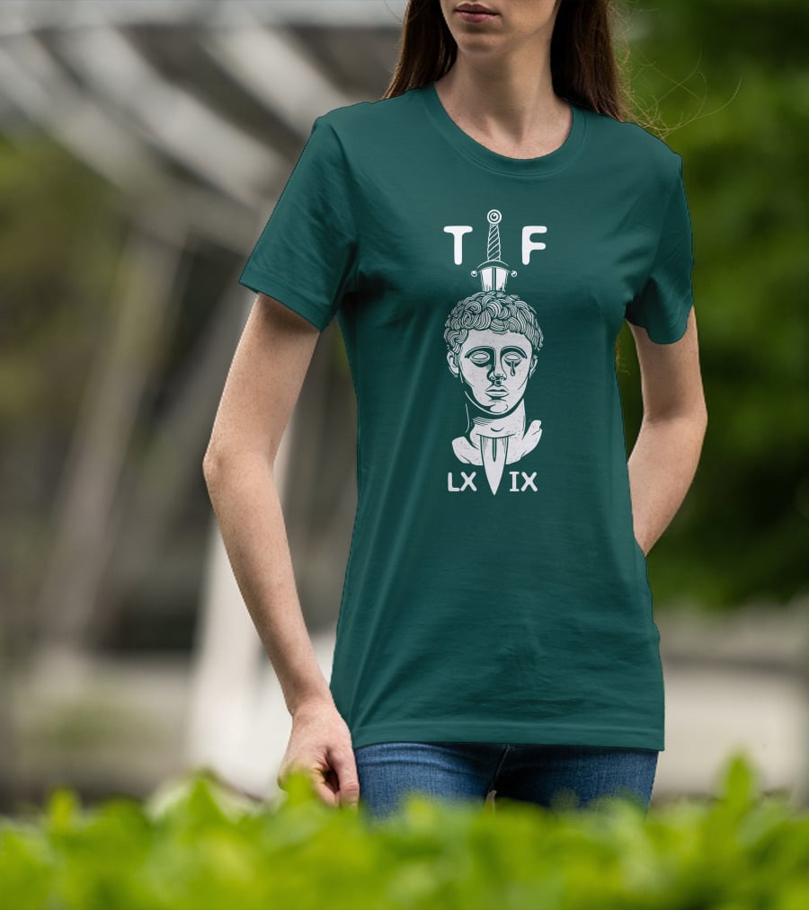 Task Force 69 Roman Statue Sword LX IX T-Shirt