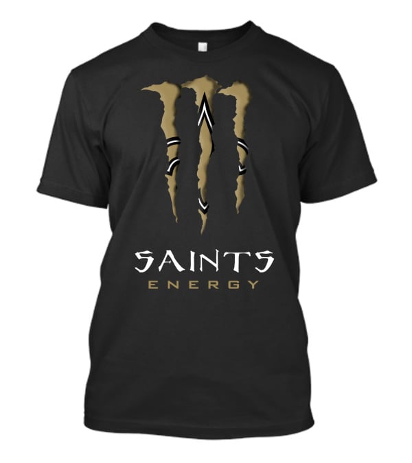 20 New Orleans Saints Energy Monster T-Shirt
