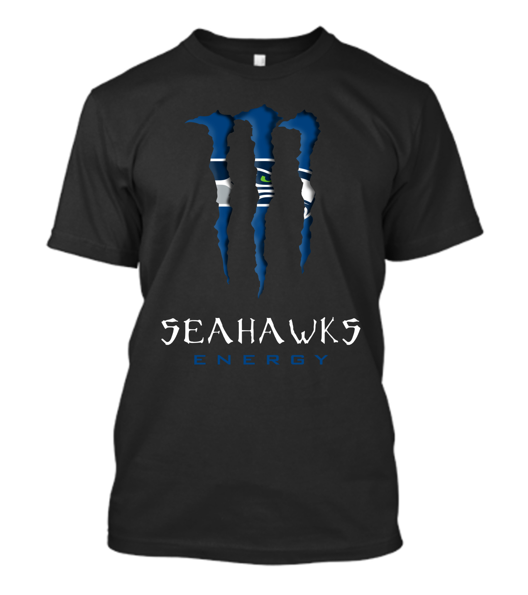 Seahawks Energy Claw Logo 29 Seattle Seahawks T-Shirt