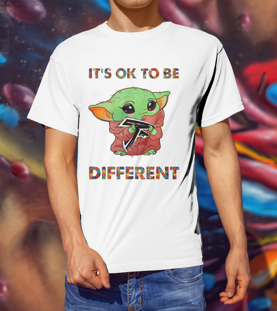 It's Ok To Be Different Atlanta Falcons T-Shirt