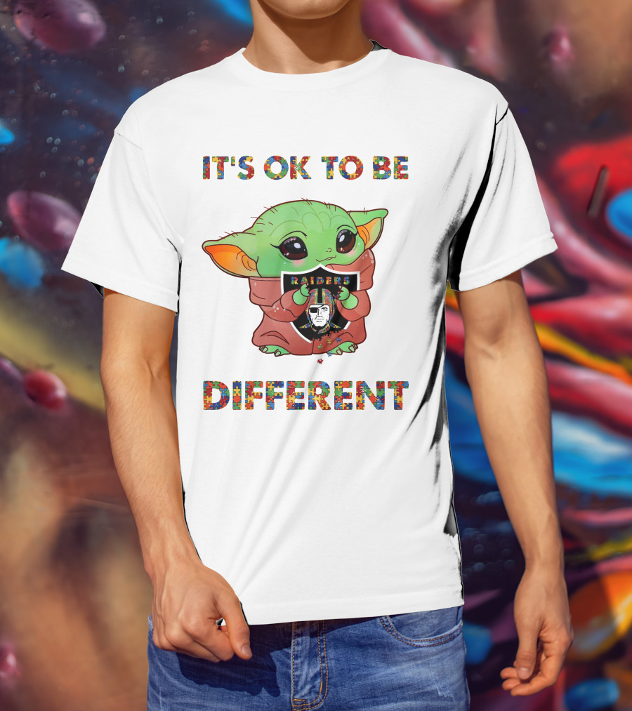 It's Ok To Be Different Las Vegas Raiders 23 T-Shirt