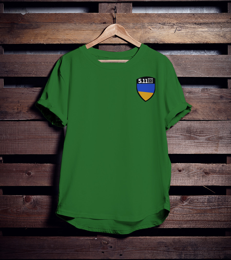 5.11 Tactical Shield Blue Yellow T-Shirt