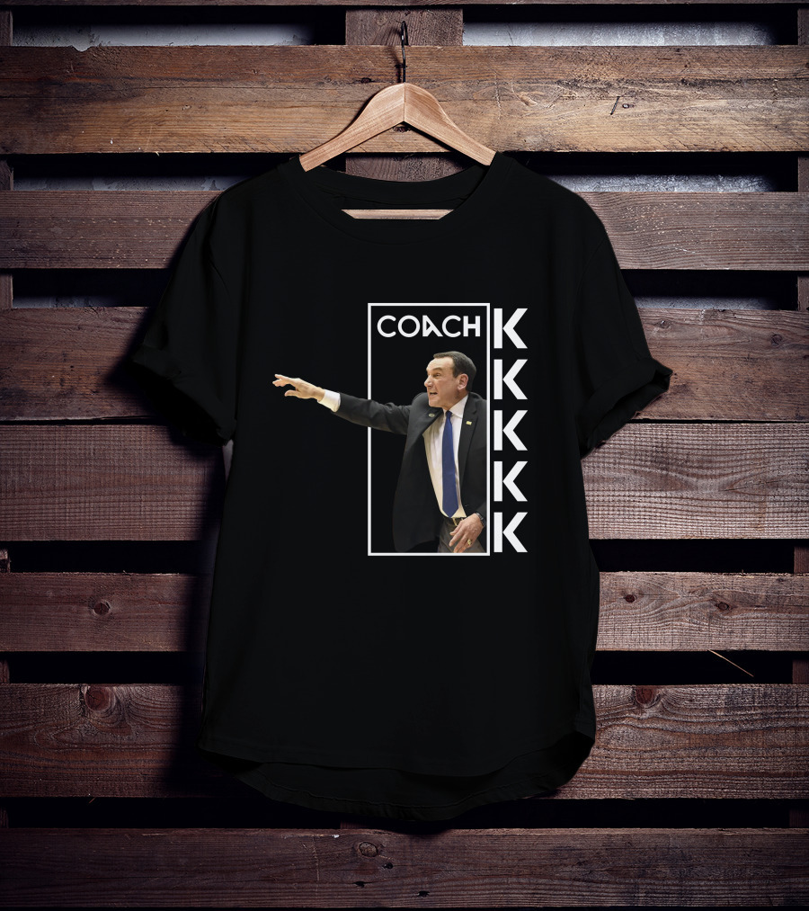 COACH K Duke Basketball Legend T-Shirt