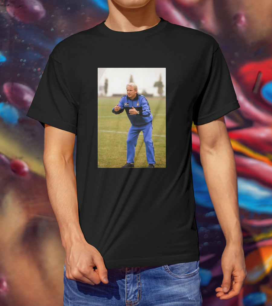 Happy Birthday Giovanni Trapattoni Football Coaching T-Shirt