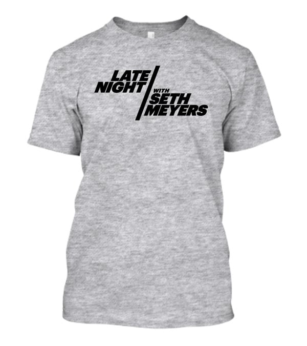 Late Night With Seth Meyers Mark Duplass Interview T-Shirt