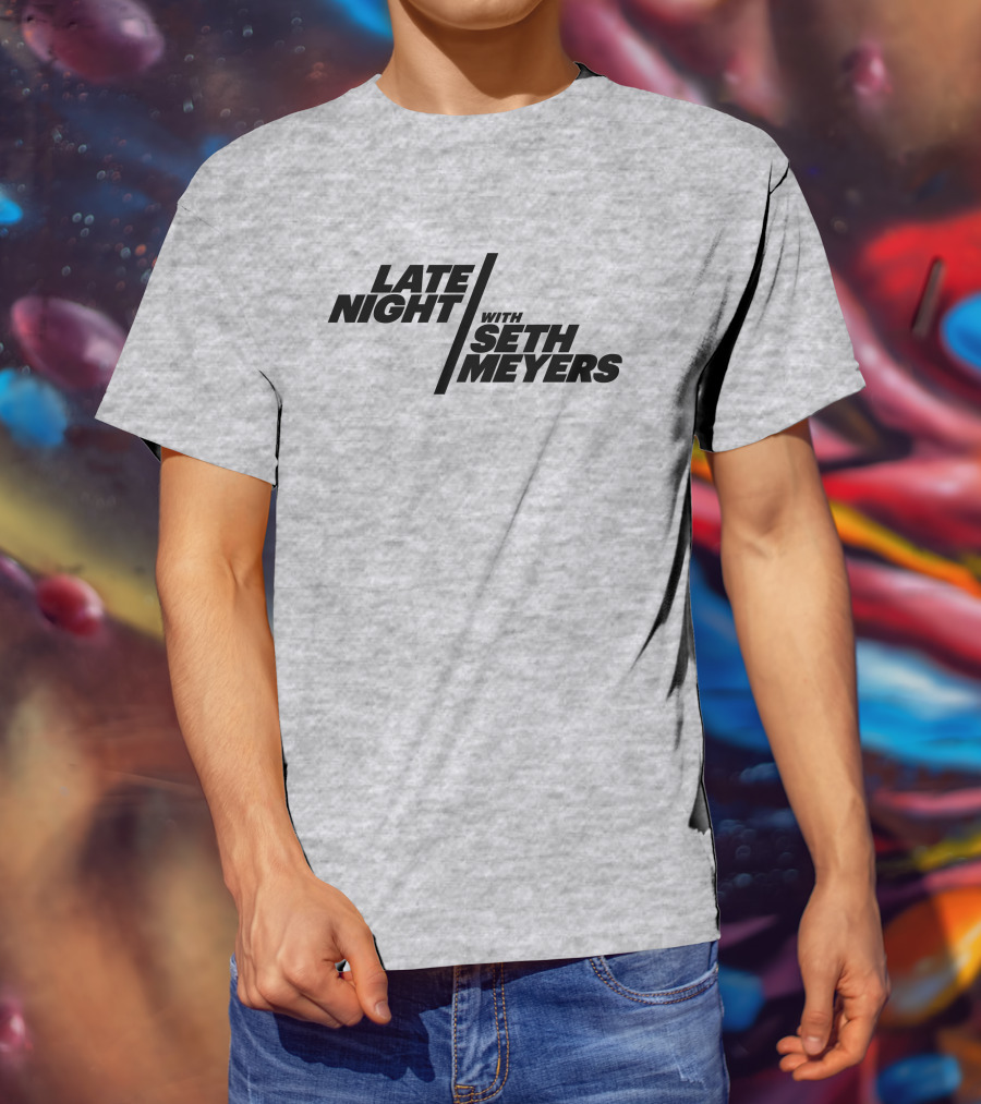 Late Night With Seth Meyers Mark Duplass Interview T-Shirt