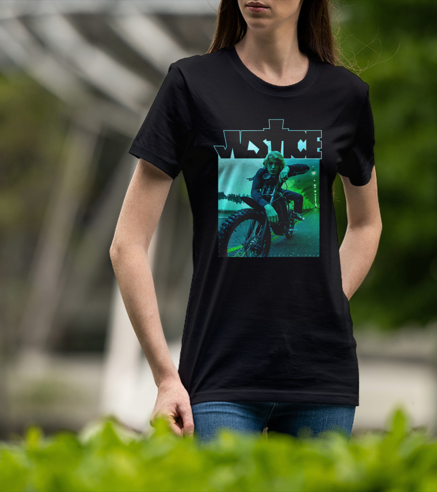 Justice Dirt Bike Photo Merch Justin Bieber T-Shirt
