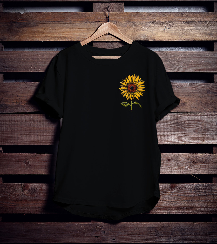 Acacia Strain Sunflower Design Merch T-Shirt