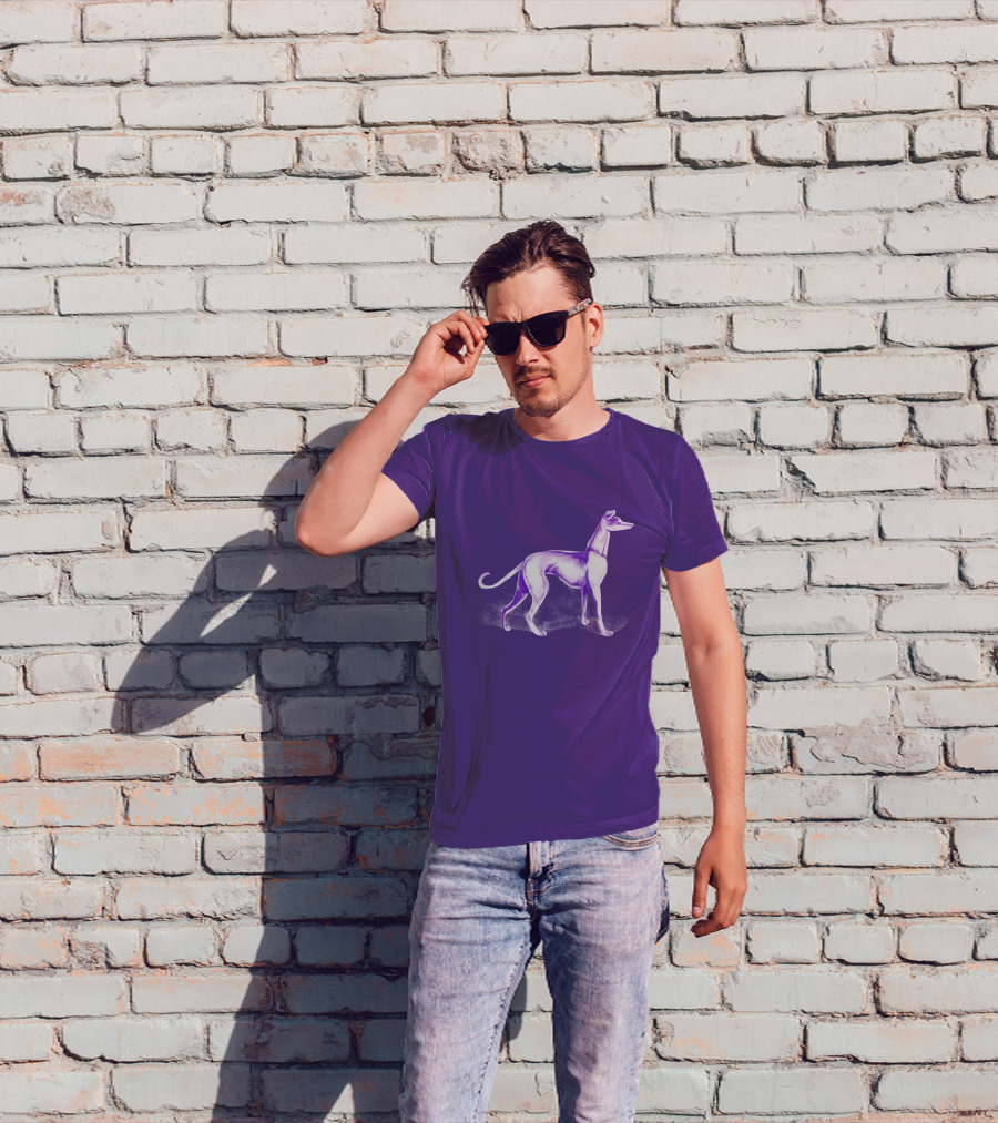 That One Purple Dog Greyhound Merch T-Shirt