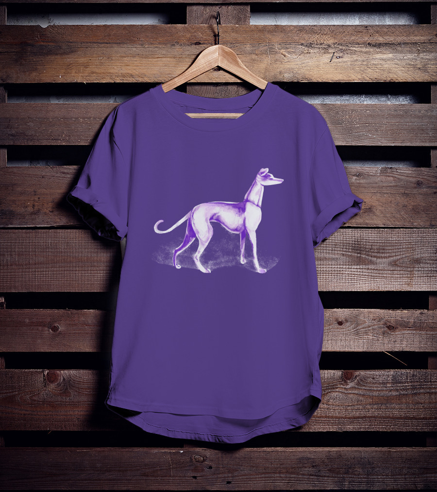 That One Purple Dog Greyhound Merch T-Shirt