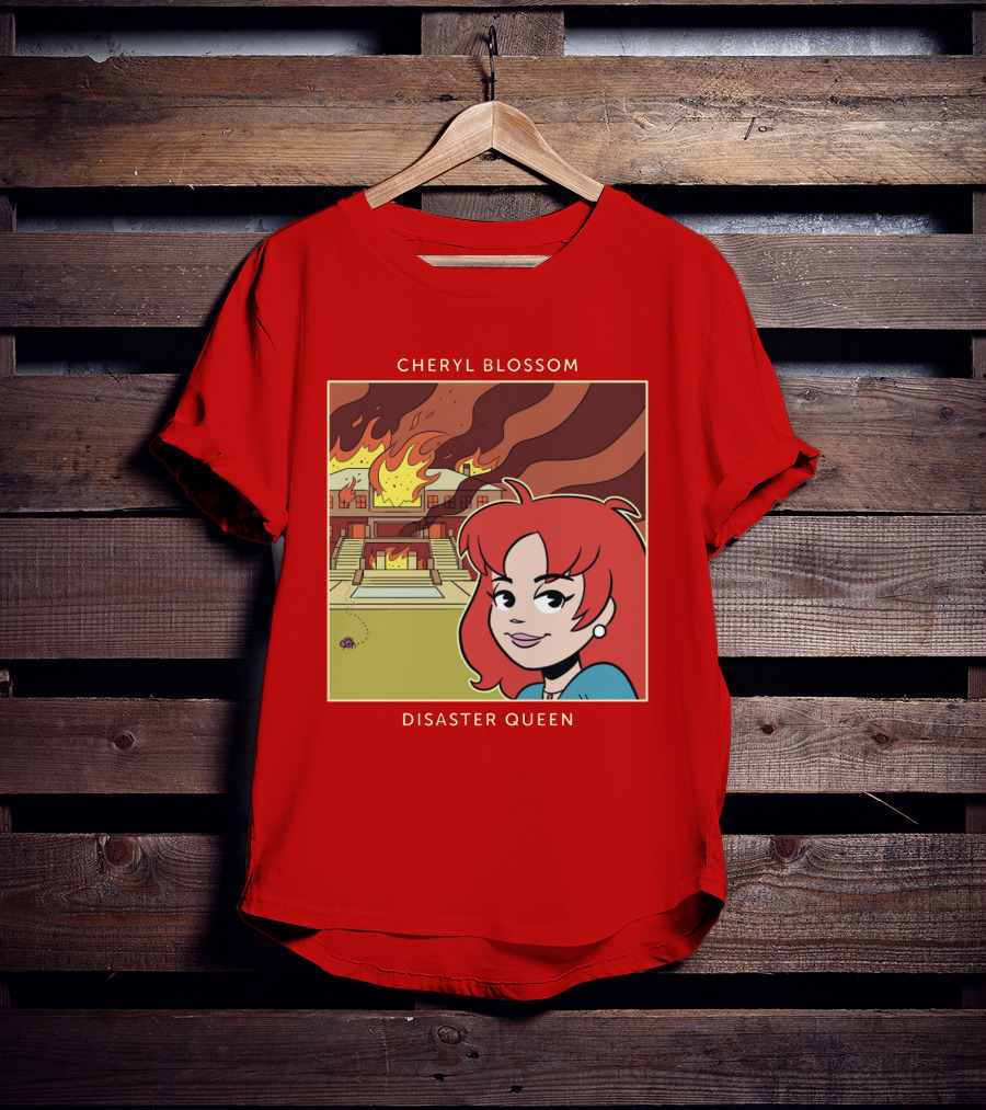 Cheryl Blossom Disaster Queen Archie Comics T-Shirt