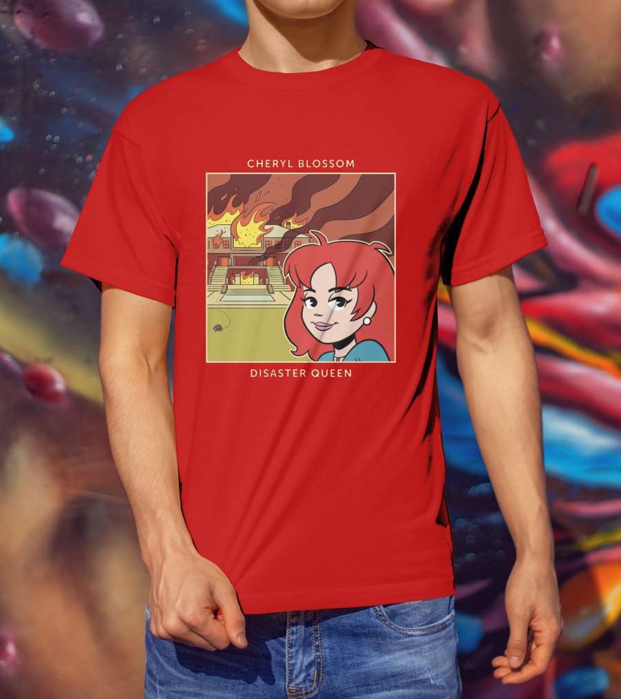 Cheryl Blossom Disaster Queen Archie Comics T-Shirt